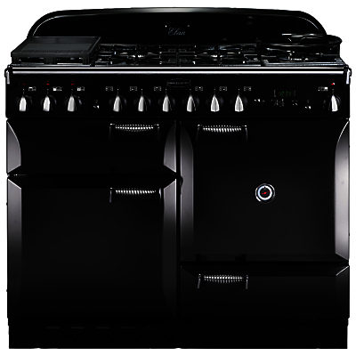 Rangemaster Elan 110 Dual Fuel Cooker, Black Rangemaster Elan 110 Dual Fuel Cooker, Black
